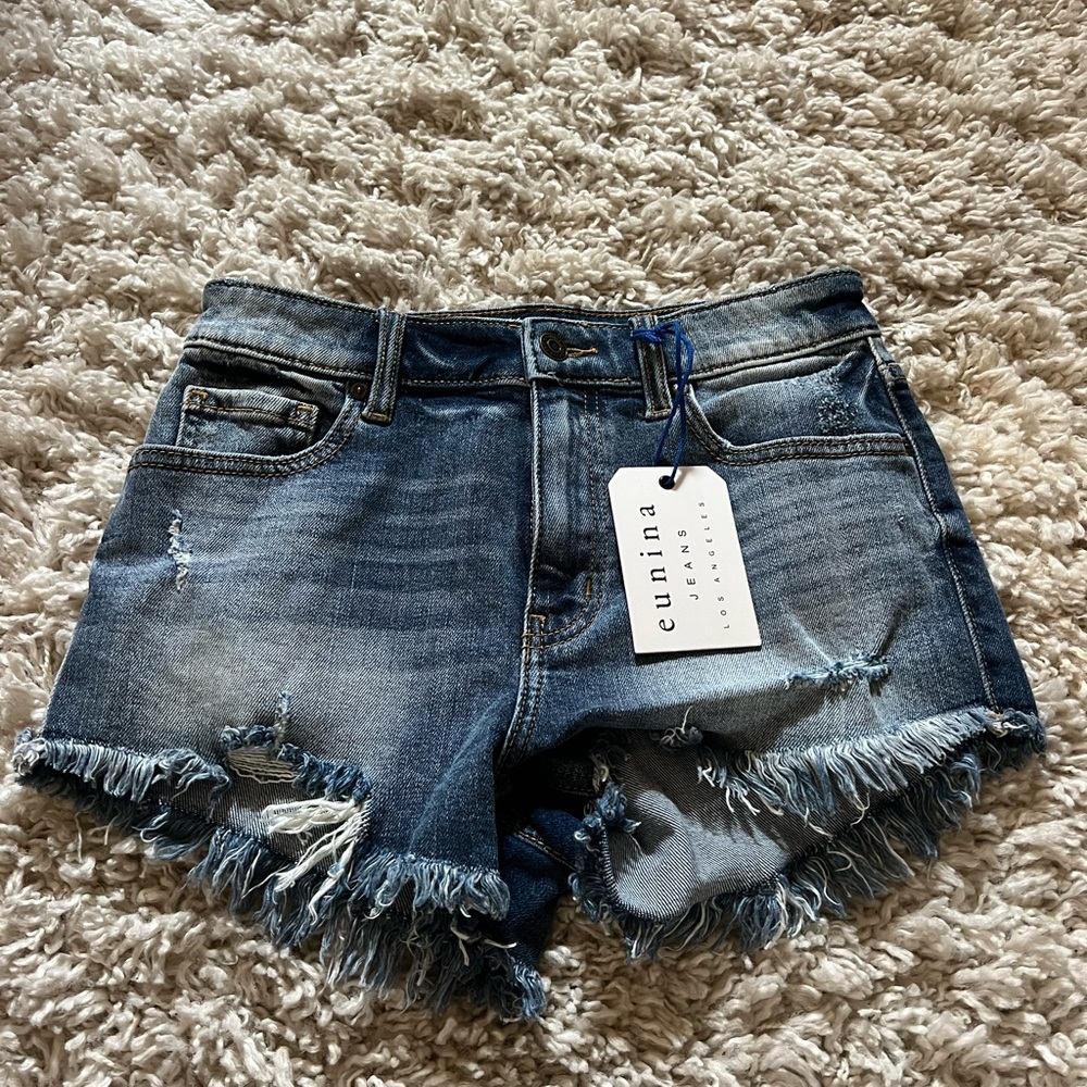 Denim shorts size small